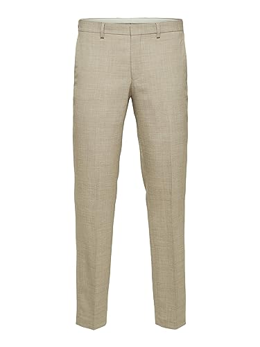 SELECTED HOMME Herren Slhslim-oasis Light Sand Trs B Noos Hose, Sand, 54 EU von SELECTED HOMME