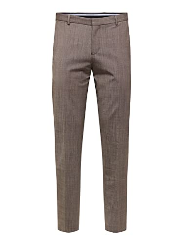 SELECTED HOMME Men's SLHSLIM-Elon TRS Flex B NOOS Hose, Camel, 54 von SELECTED HOMME