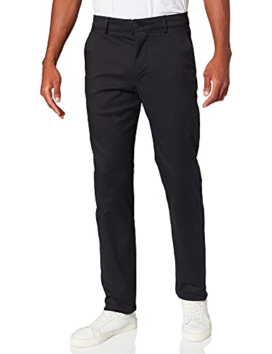 SELECTED HOMME Herren Slhstraight-stoke 196 Flex Pants W Noos, Schwarz, 30W / 32L von SELECTED HOMME