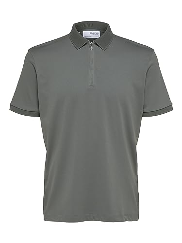 SELETED HOMME SLHFAVE Zip SS Polo von SELECTED HOMME