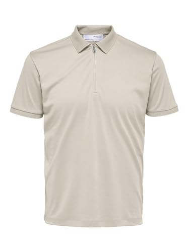 SELETED HOMME SLHFAVE Zip SS Polo von SELETED HOMME