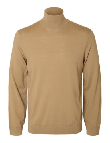SELECTED HOMME Male Rollkragenpullover 100% Merinowoll von SELECTED HOMME
