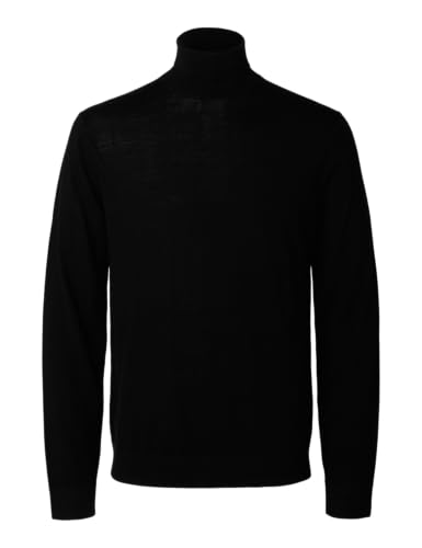 SELECTED HOMME Male Rollkragenpullover 100% Merinowoll von SELECTED HOMME
