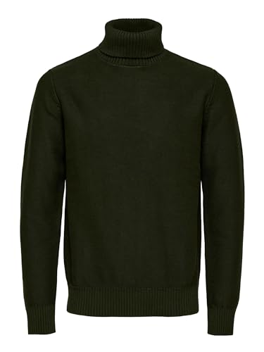 SELECTED HOMME Male Rollkragenpullover Gestrickter von SELECTED FEMME