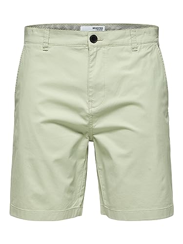 SELETED HOMME Herren Slhcomfort-Homme Flex W Noos Chinoshorts, Lint, M EU von SELETED HOMME