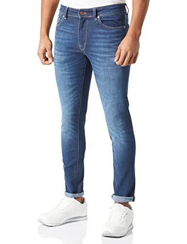 SELECTED HOMME Herren Slh175-slimleon 31604 D.blue Soft W Noos Jeanshose, Dark Blue Denim, 32W / 34L EU von SELECTED HOMME