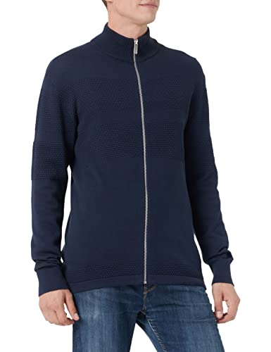 SELECTED HOMME Herren Slhmaine Ls Knit Cardigan W Noos Strickjacke, Dark Sapphire, M EU von SELECTED HOMME