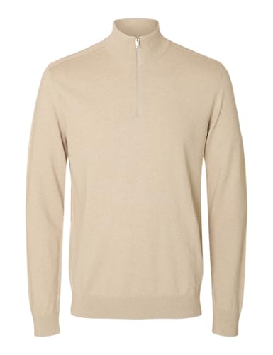 SELECTED HOMME Male Strickpullover Half-Zip von SELECTED HOMME