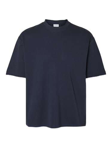 SELECTED HOMME Male T-Shirt Oversized Kurzarm von SELECTED HOMME