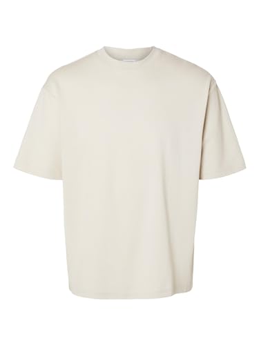 SELECTED HOMME Male T-Shirt Oversized Kurzarm von SELECTED HOMME
