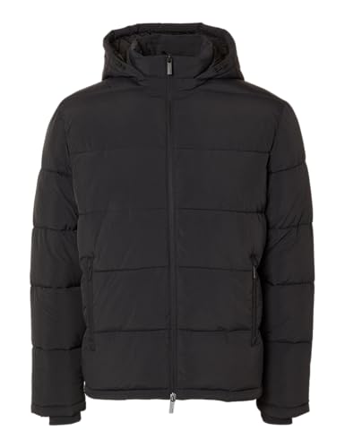 Selected Homme Male Wattierte Jacke Kapuzen von Selected Homme
