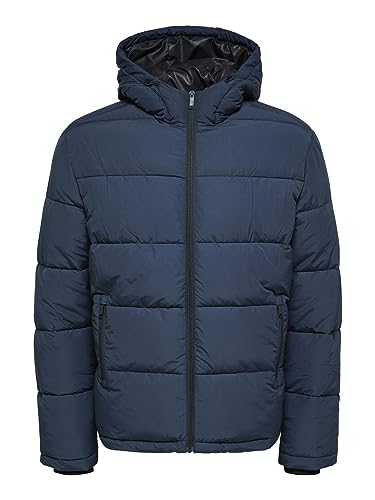 SELECTED HOMME Men's SLHHARRY Puffer JKT W NOOS Jacke, Sky Captain, M SELECTED HOMME Men's SLHHARRY Puffer JKT W NOOS Jacke, Sky Captain, M von SELECTED HOMME