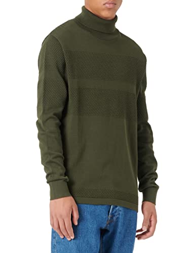 SELECTED HOMME Herren Slhmaine Knit Roll Neck W Noos Pullover, Forest Night, XXL EU von SELECTED HOMME