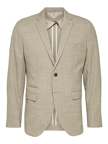 SELECTED HOMME Men's SLHSLIM-Oasis Light Sand BLZ B NOOS Sakko, 98 EU SELECTED HOMME Men's SLHSLIM-Oasis Light Sand BLZ B NOOS Sakko, 98 EU von SELECTED HOMME