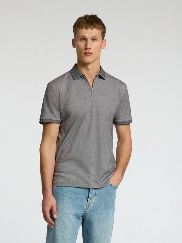 Selected Poloshirt SLHFAVE ZIP SS POLO NOOS von Selected