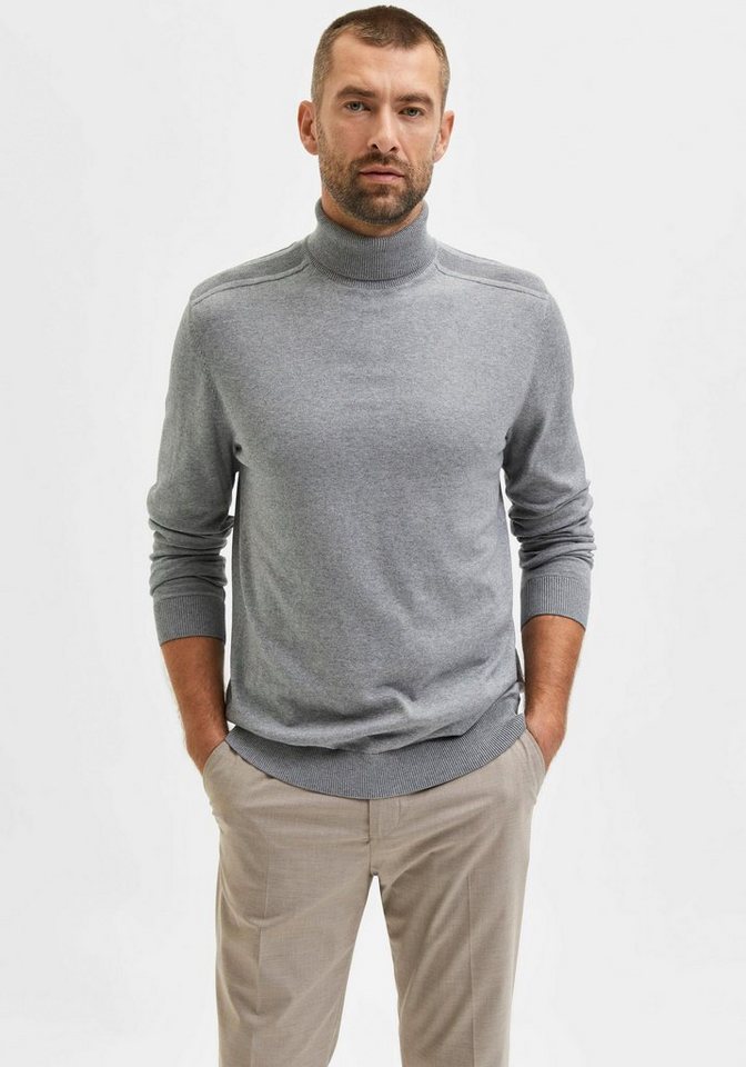 Selected Rollkragenpullover SLHBERG ROLL NECK NOOS von Selected