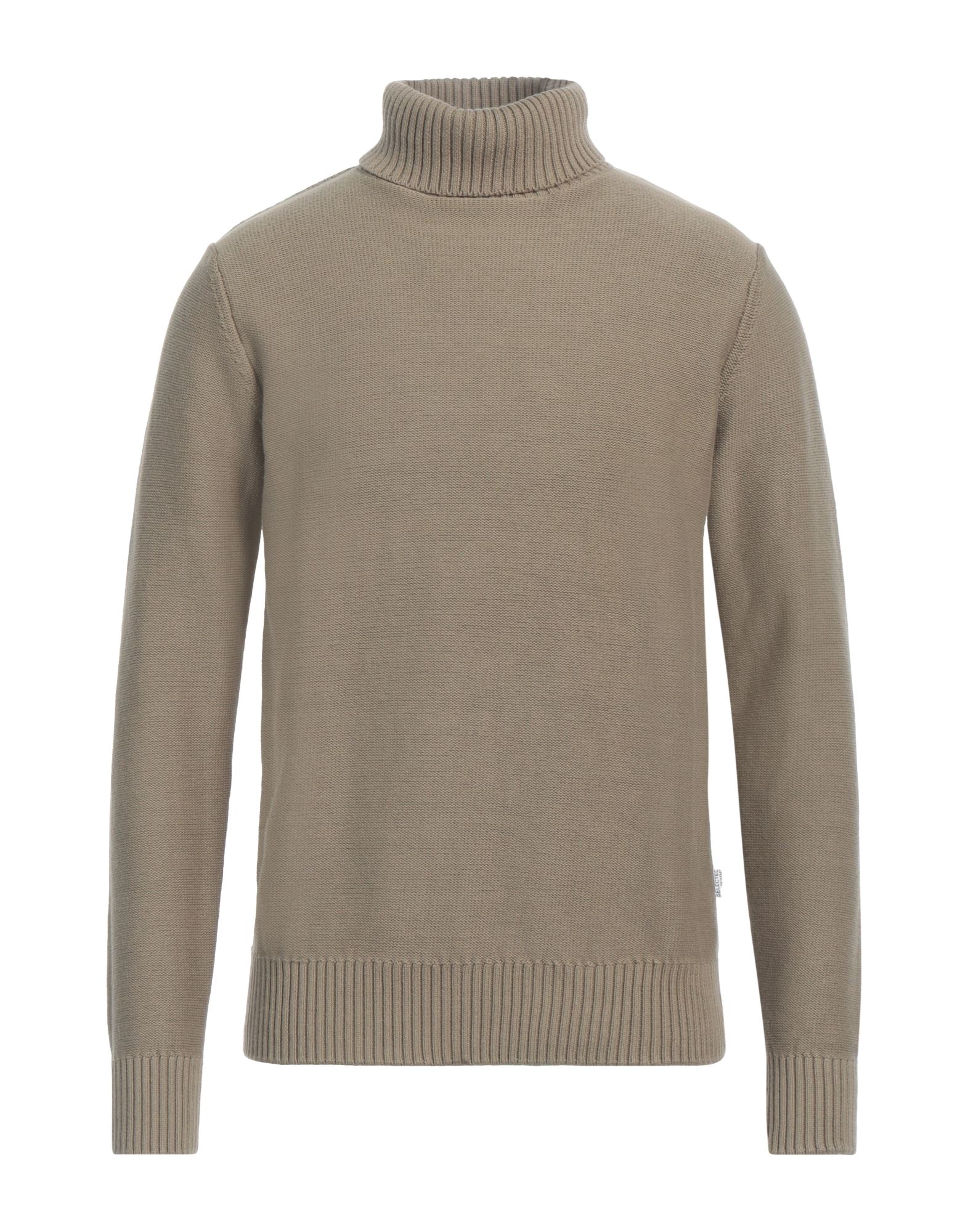 SELECTED HOMME Rollkragenpullover Herren Salbeigrün von SELECTED HOMME