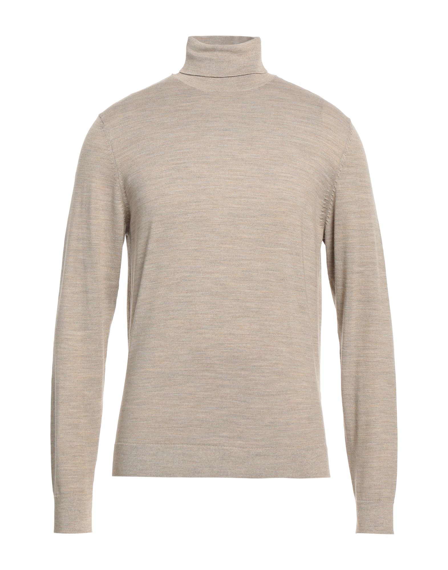 SELECTED HOMME Rollkragenpullover Herren Sand von SELECTED HOMME