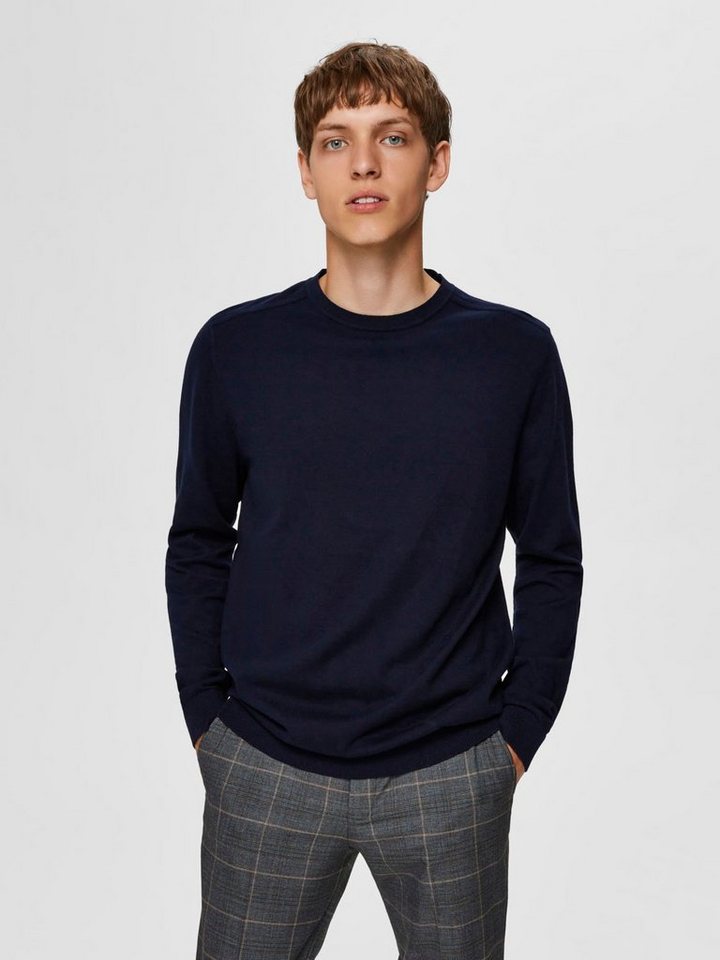 Selected Strickpullover SLHBERG CREW NECK NOOS von Selected