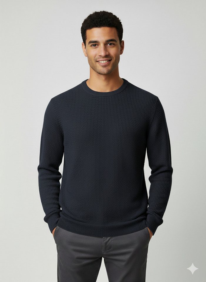 Selected Rundhalspullover SLHHENNY LS KNIT RELAXED CREW NECK D von Selected