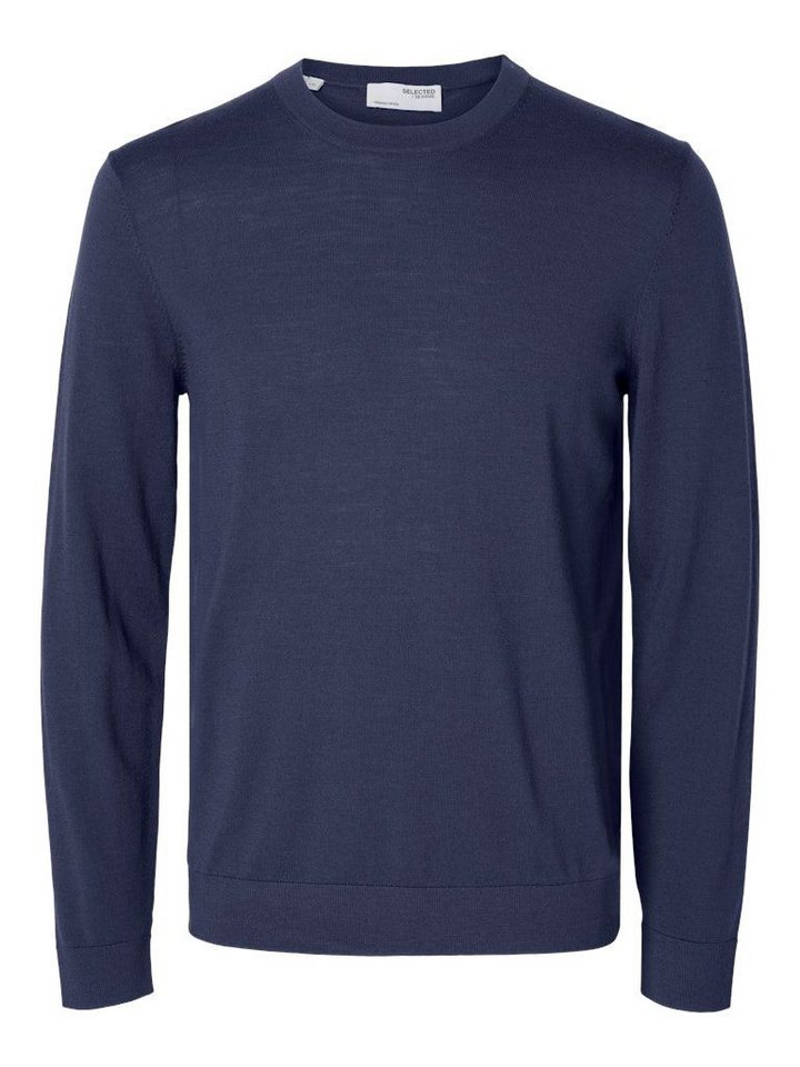SELECTED HOMME Rundhalspullover SLHTRAY LS KNIT von SELECTED HOMME