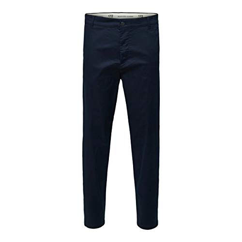 SELECTED HOMME Herren SLHSLIMTAPE-REPTON 172 Flex Pants W NOOS Hose, Dark Sapphire, 30 W/30 L von SELECTED HOMME