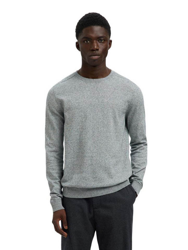 SELECTED HOMME Strickpullover SLHBERG CREW NECK B aus 100% Baumwolle von SELECTED HOMME