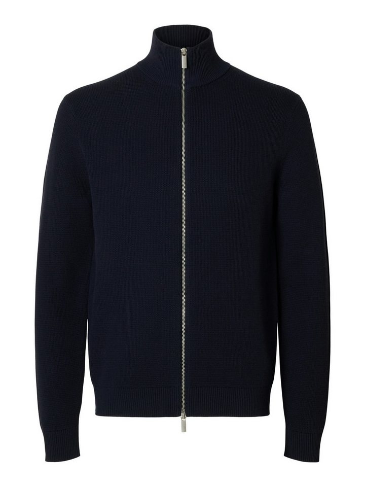 SELECTED HOMME Strickpullover SLHDANE LS KNIT STRUCTURE FULL ZIP von SELECTED HOMME