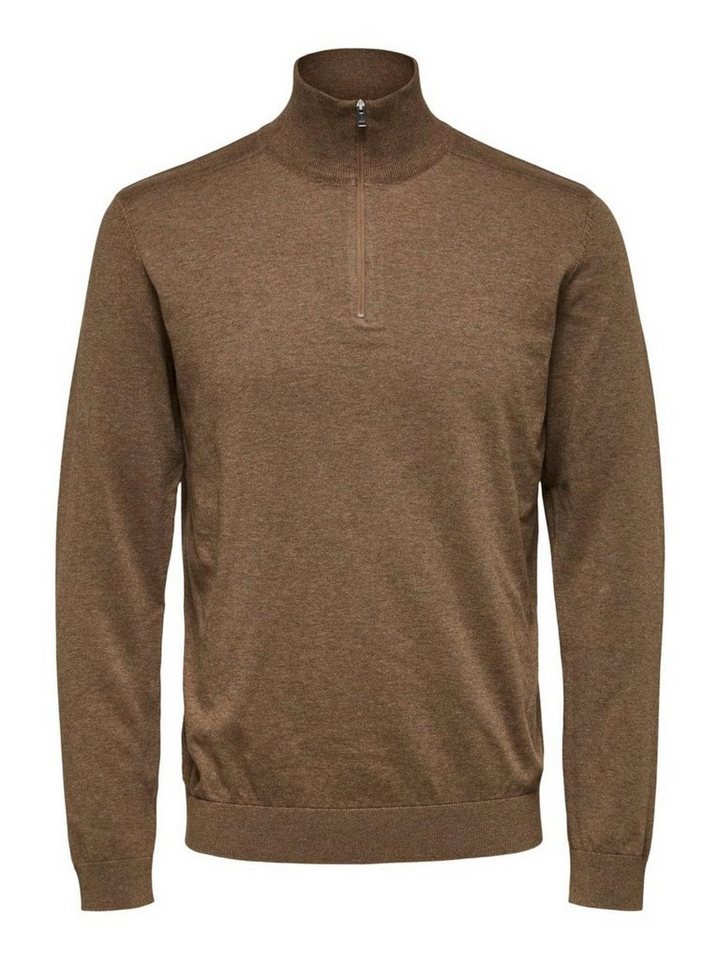 SELECTED HOMME Strickpullover SLHBERG HALF ZIP CARDIGAN B NOOS von SELECTED HOMME