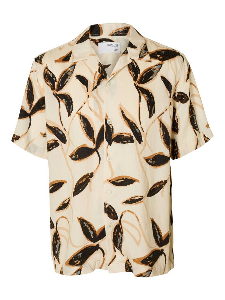 SELECTED HOMME T-Shirt SLHREGNOA MIX SHIRT SS RESORT von SELECTED HOMME