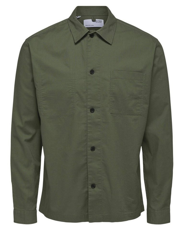 SELECTED HOMME Winterjacke Herren Hemdjacke SLHLooseluka Overshirt von SELECTED HOMME