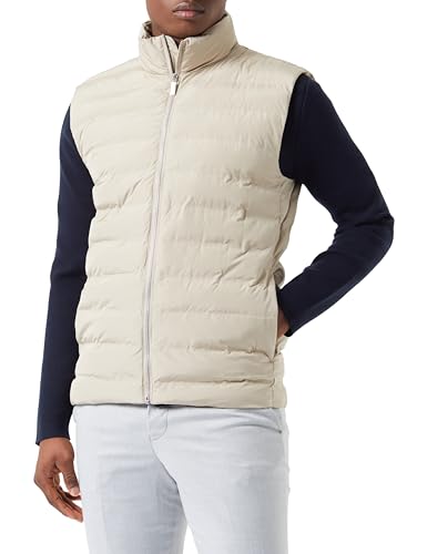 SELETED HOMME Herren SLHBARRY Quilted Gilet NOOS Steppweste, Pure Cashmere, XXL von SELETED HOMME