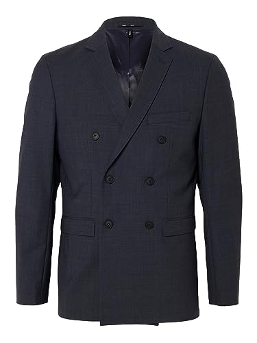 SELETED HOMME Herren SLHSLIM-Elon DB BLZ Flex B NOOS Sakko, Dark Blue, 60 SELETED HOMME Herren SLHSLIM-Elon DB BLZ Flex B NOOS Sakko, Dark Blue, 60 von SELETED HOMME