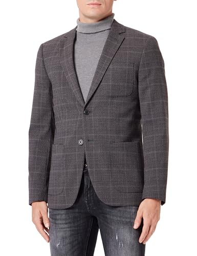 SELETED HOMME Herren SLHSLIM-Knox Check BLZ B NOOS Jackenblazer, Brownie/Checks:Check, 50 von SELETED HOMME