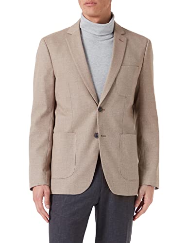 SELECTED HOMME Herren Slhslim-gabe Structure Blz B Noos, Light Brown Melange, 48 von SELECTED HOMME