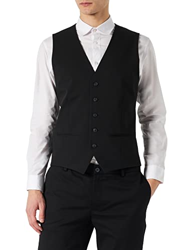 SELETED HOMME Men's SLHSLIM-Liam WCT Flex B NOOS Weste, Black, 106 von SELECTED HOMME