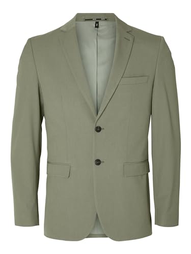 SELETED HOMME Herren Slhslim-Liam BLZ Flex Noos Sakko, Vetiver, 106 EU von SELETED HOMME