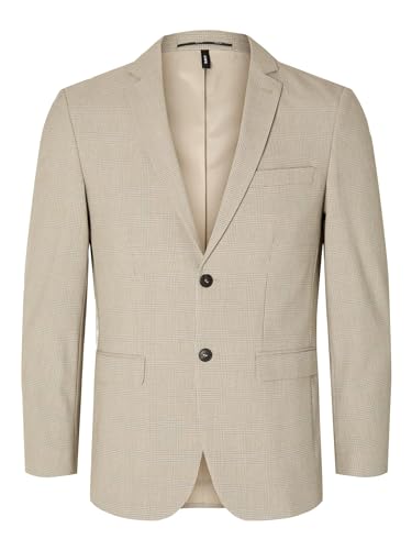 SELETED HOMME SLHSLIM-Liam Sand Check BLZ Flex NOOS von SELETED HOMME