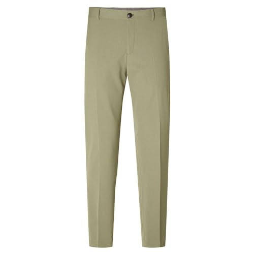 SELETED HOMME Herren SLHSLIM-Liam TRS Flex NOOS Anzughose, Vetiver, 58 von SELETED HOMME