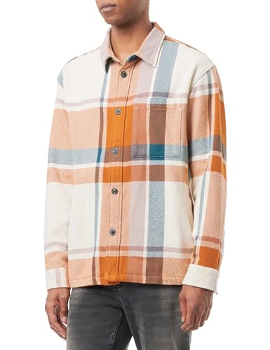 SELETED HOMME Slhloosehybrid-Check Overshirt Ls von SELECTED HOMME