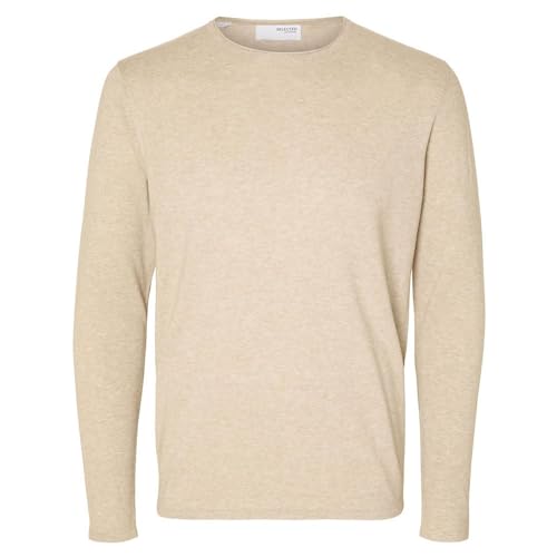 SELETED HOMME Slhrome Ls Knit Crew Neck Noos von SELECTED HOMME