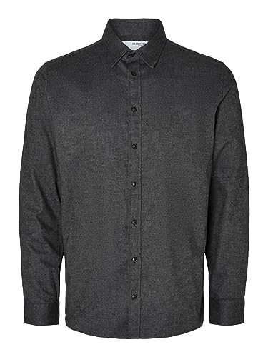 SLHSLIMOWEN-Flannel Shirt LS NOOS von SELECTED HOMME