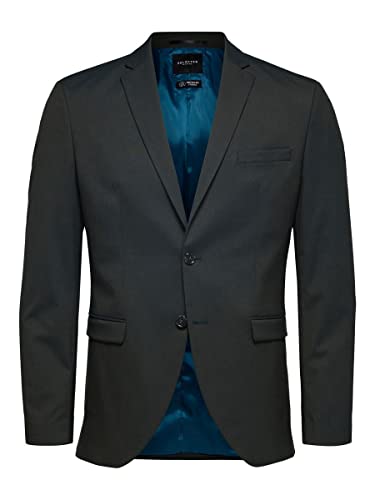 Selected Homme Herren SLHSLIM-MYLOLOGAN Blazer B NOOS Anzugjacken, Rifle Green, 54 Selected Homme Herren SLHSLIM-MYLOLOGAN Blazer B NOOS Anzugjacken, Rifle Green, 54 von SELECTED HOMME