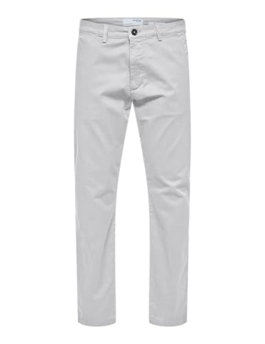 Selected Homme Herren Slh175-slim New Miles Flex Pant Noos Hose, Nimbus Cloud, 32W / 34L EU von SELETED HOMME