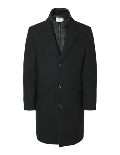 Selected Homme Male 2-in-1 Mantel Einreihiger von Selected Homme