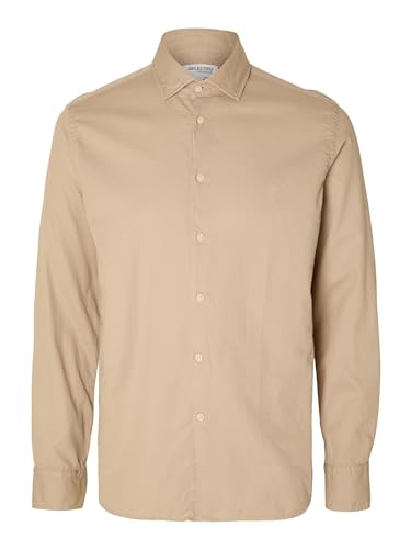 SLHREGBOND-Garment Dyed Shirt LS von SELETED HOMME