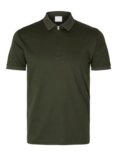 Selected Homme Male Polo Shirt Zipper von SELECTED HOMME