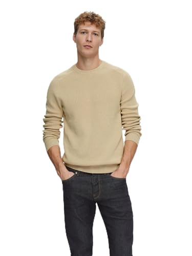 SELECTED HOMME Male Pullover Crew Neck Baumwoll von SELECTED HOMME