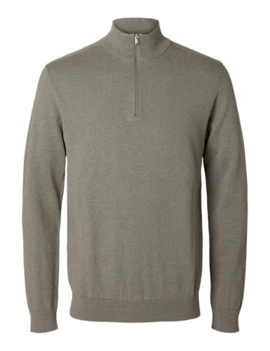 Selected Homme Male Strickpullover Half-Zip von SELECTED HOMME