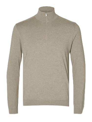 Selected Homme Male Strickpullover Half-Zip von SELECTED HOMME